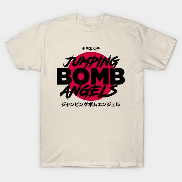 Jumping Bomb Angels T-Shirt by Oswaldland